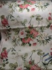Richloom 2004 Upholstery Fabric Floral 7 Yards 54 "W Roses? Magnolias? Glitter