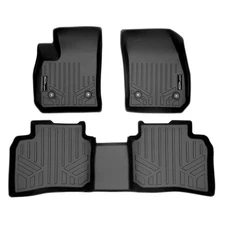 SMARTLINER SA0419/B0419 Front/Rear BLACK Floor Liners Cadillac XT4