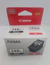Canon PG-240XL Pixma Fine Ink Cartridge Black Genuine New Sealed