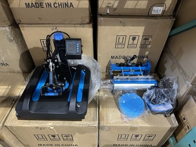 15x15  FiveInOne Generic Brand Heat Press Machine With 30oz Tumbler Press