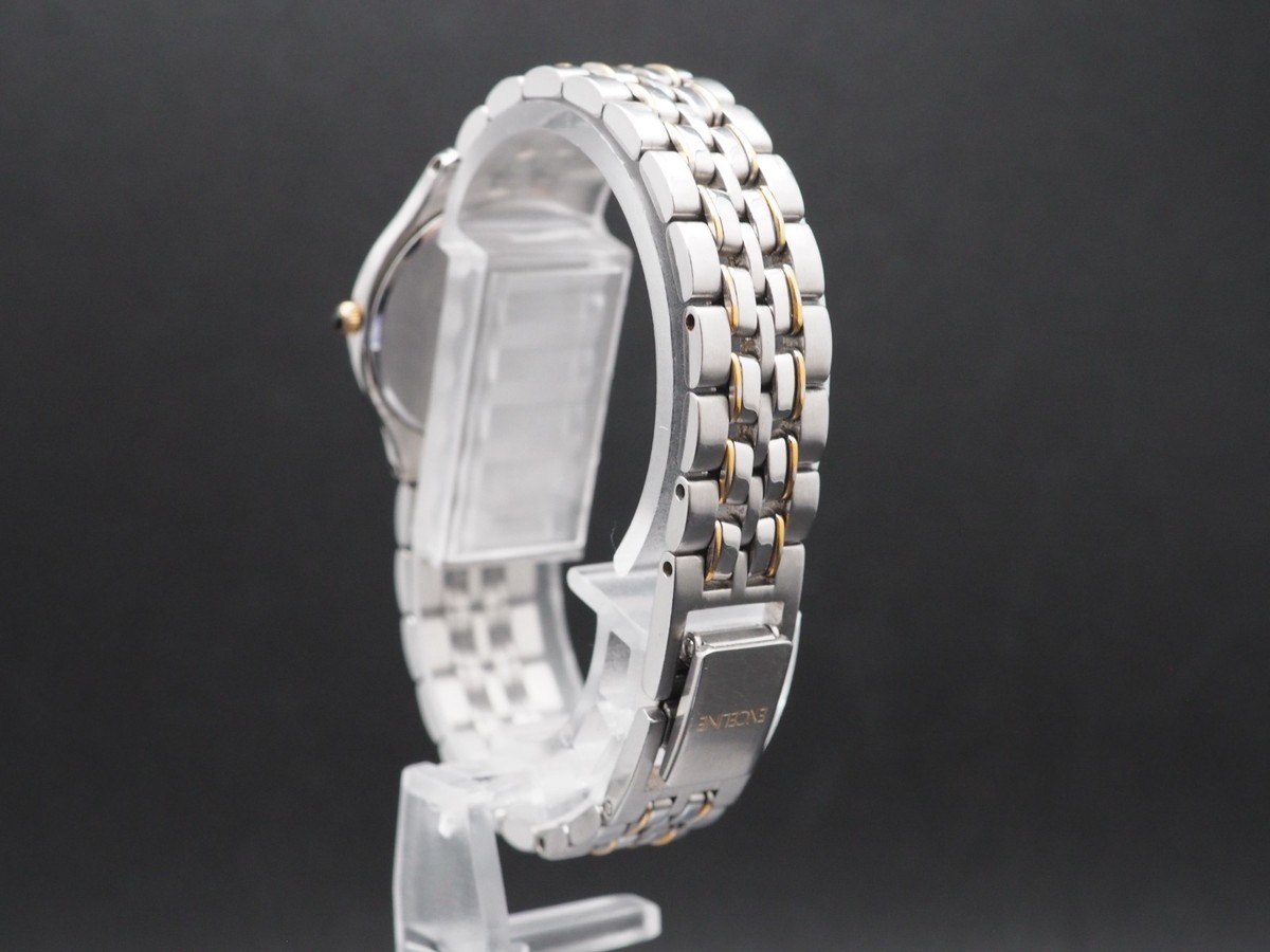 Vintage 1997 Seiko Exceline 4J41-0030 Two Tone HAQ Roman Qz Womens Watch JAPAN View 5