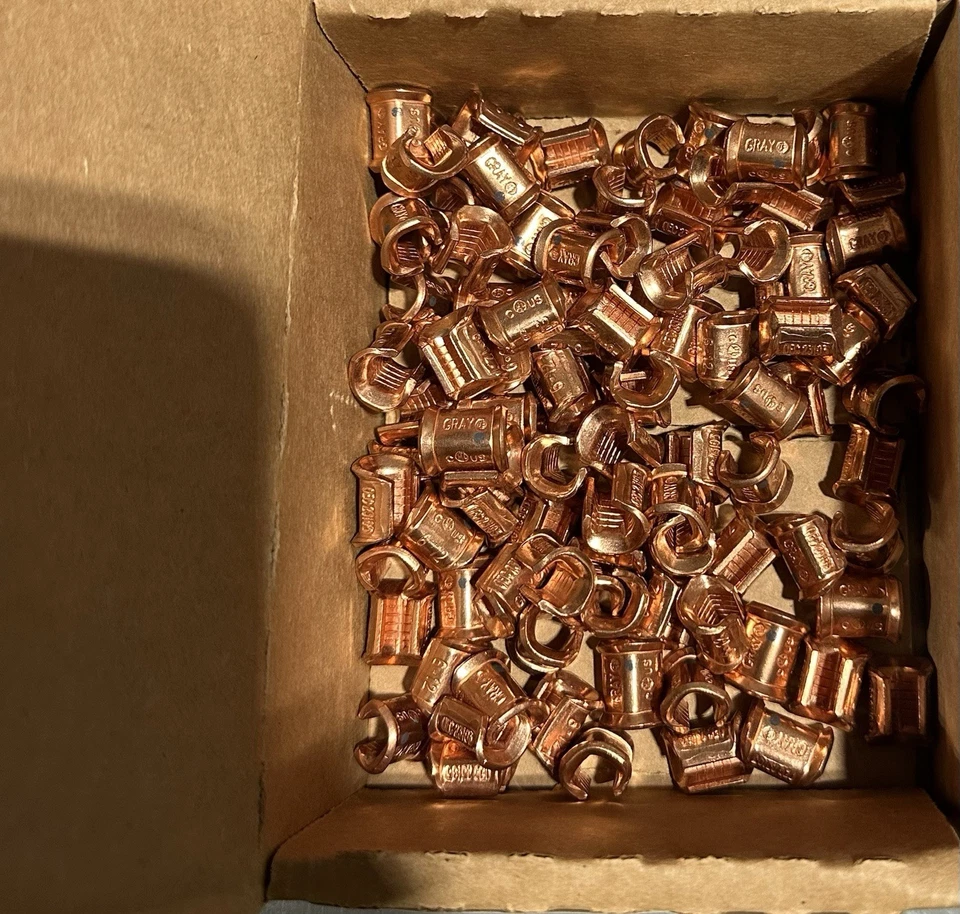 NSI CT‑103 Copper C‑Taps (100‑pack) Gray 6-8 - Image 2 of 2