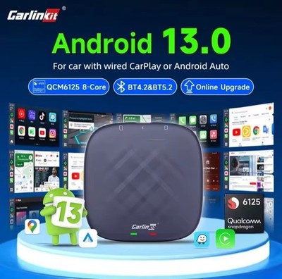 Carlinkit CPC200-Tbox Plus Android AI Box. Full Android system QCM6225 firmware