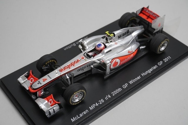 1:43 Spark S3029 McLaren MP4-26 200th GP Hungarian GP 2011