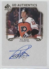 2021-22 SP Authentic UD Authentics Tim Kerr #UDA-TK Auto