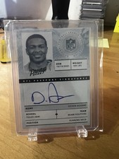 2023 Panini Prestige Nfl Passport Signatures Rookie  De'Von Achane #NPS-DA 