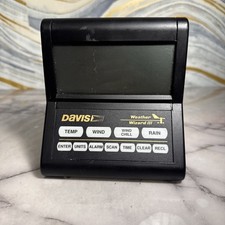Davis Instruments Weather Wizard III 7425 Display only. Made In USA Tested
