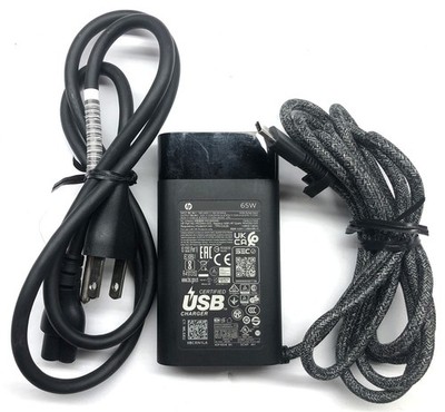 Genuine HP Laptop Charger AC Power Adapter M52944-003 M54350-001 65W USB-C Tip