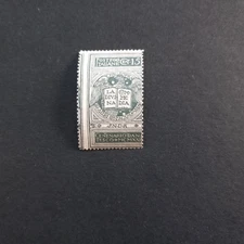 ITALIA REGNO 1921/ DANTE ALIGHIERI - (NON EMESSO) 15 C. GRIGIO, INTEGRO MNH**