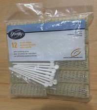 12 Goody Brush Rollers Size Medium Unopened 2000 Vintage Holding Pins 82465