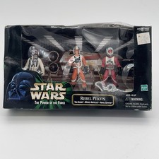 Rebel Pilots From 1999 Star Wars Factory Sealed NIB Vintage Collectible 4  Set