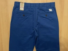 University of Kentucky 32X30 Blue Khaki Pants Dockers Game Day Wildcats NWT