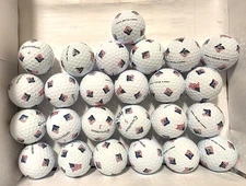 25 Taylormade TP5X Clear Path 5A/4A Near Mint Used Golf Balls