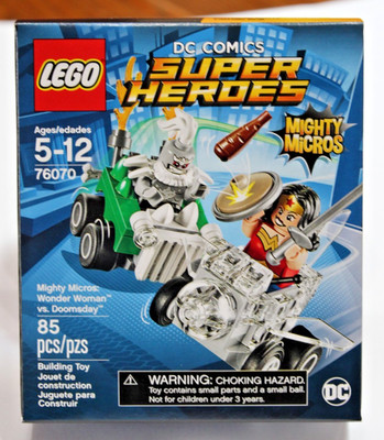 LEGO 76070 DC Mighty Micros: Wonder Woman vs. Doomsday New Sealed RETIRED MINT