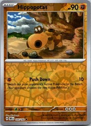 Hippopotas 105/182 Destined Rivals Reverse Holo Common
