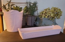 RARE HTF MAISON CLEMENT PINK FEMININE FRENCH ORGANIZING BIN DAISO JAPAN