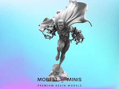 Blue Marvelous - 40mm  Miniature | Crisis Protocol Proxy | Trident