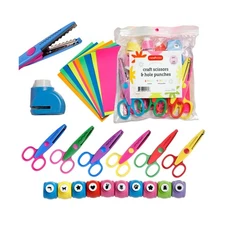 Incraftables Craft Scissors with Decorative Edge – 26 Piece Craftin... Fas