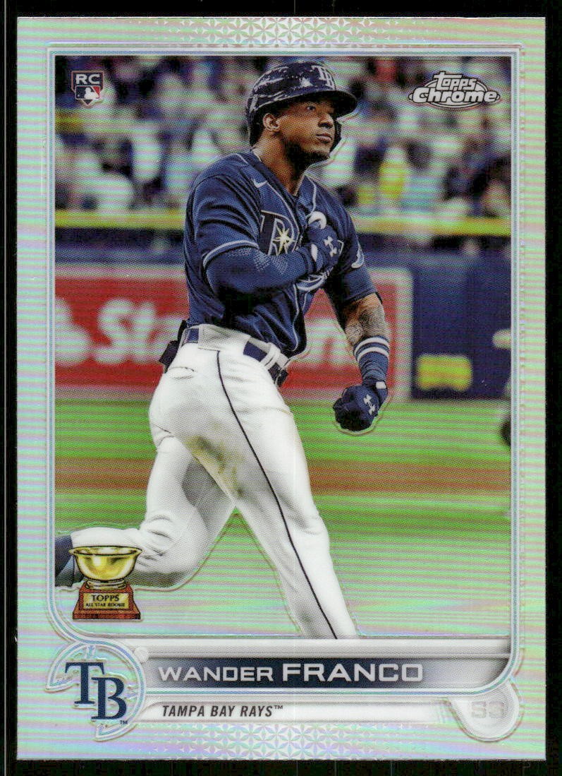 2022 Topps Chrome Refractors #35 Wander Franco - BB