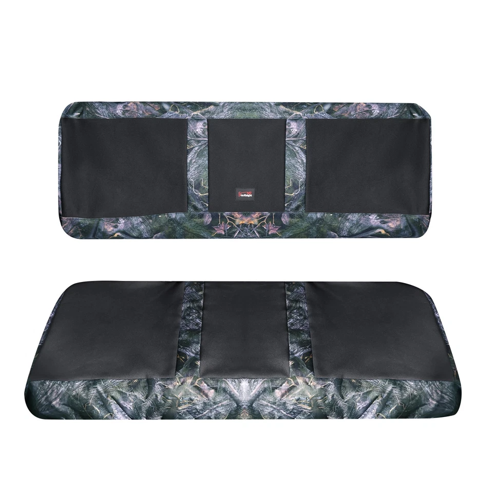 Fundas de asiento para Kawasaki Mule 4010 4000 3000 3010 2001-2025 camuflaje UTV cubierta 1680D Foto 2 de 4