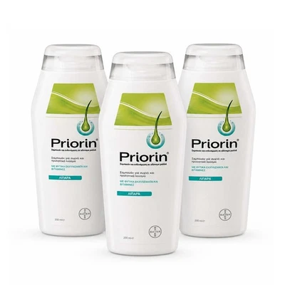 Priorin Reconstruction Nourishment Shampoo öliger Haarausfall 3 x 200 ml... - Bild 1 von 4