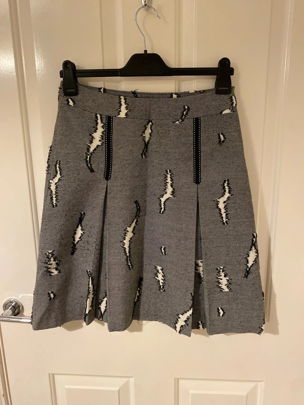 David Dixon Knee Length Pleated Skirt