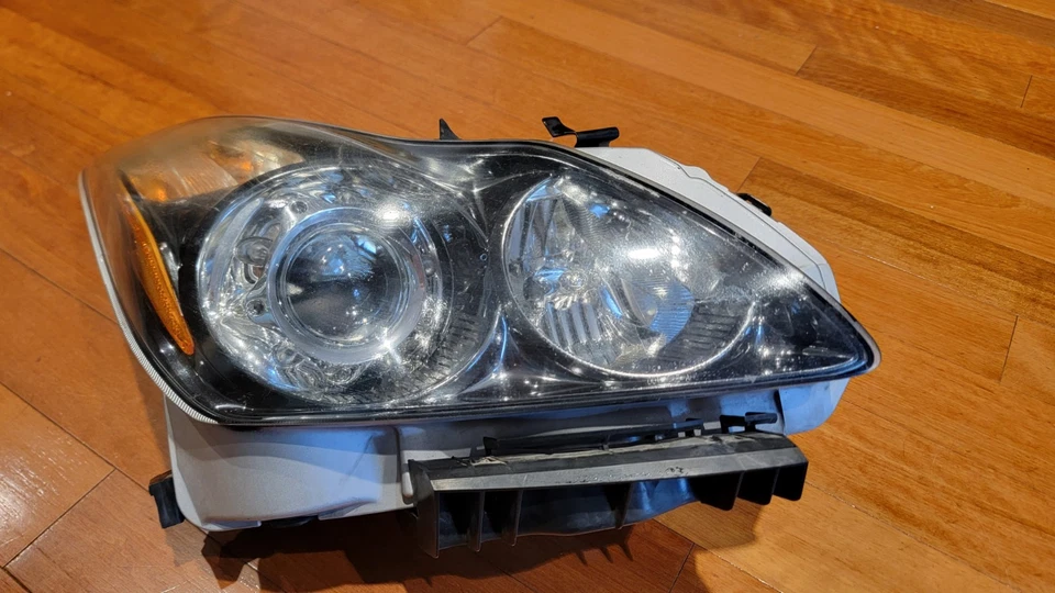 Faro derecho HID 2010 2011 2012 2013 INFINITI G37S G37 IPL CUPÉ FABRICANTE DE EQUIPOS ORIGINALES negro... Foto 2 de 4