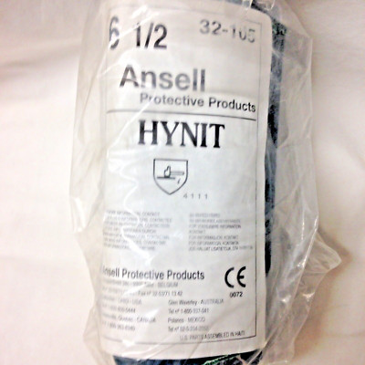 New ANSELL HYNIT Protective Gloves Size 6 1/2 NOS Pack Of 10 Pair
