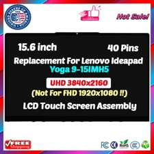 UHD 4K for Lenovo Yoga 9-15IMH5 LCD Touch Screen Assembly 82DE000AUS 82DE000KUS