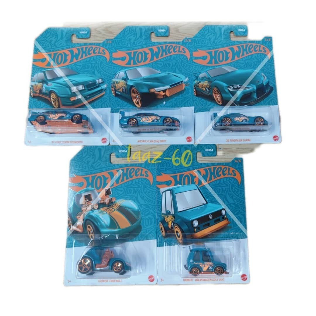 Hot Wheels Green & Gold 56th Anniversary 2024 1/5 - HVX08-ND510 4B