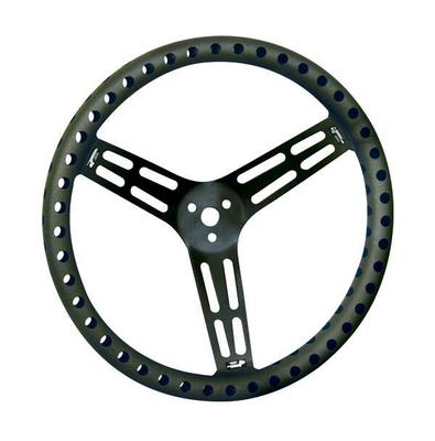 Longacre Aluminium Lenkrad Cross 380mm - 63mm geschüsselt - 508gramm