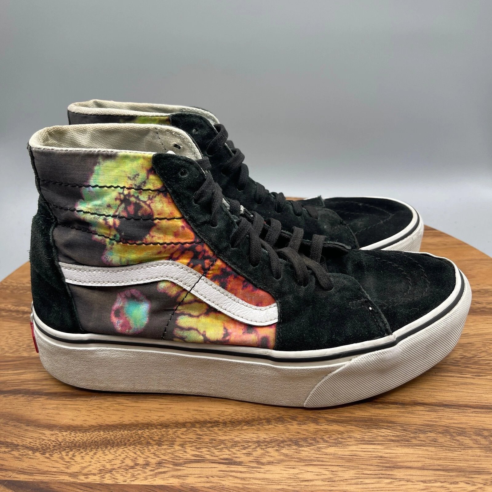 Chaussures Vans Old Skool plate forme Hi Tops ascenseur marche pouvoir suprême corruption mensonges