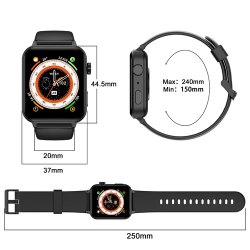 Smart Watch Women Android Ladies Fitness Bluetooth Call Watch for iPhone Samsung - Picture 13 of 15