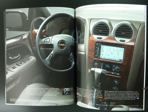 2009 GMC Envoy Original Dealer Sales Brochure Genuine Factory Catalog 09 - Picture 2 of 5