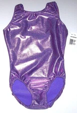 Motionwear Leotard Hologram Mystique Bodysuit Gymnastics # 1528 New Girl Int 5 6