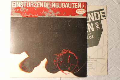 Einstürzende Neubauten Zeichnungen LP Einsturzende Neubauten Zeichnungen Des Patienten O.T. / Drawings