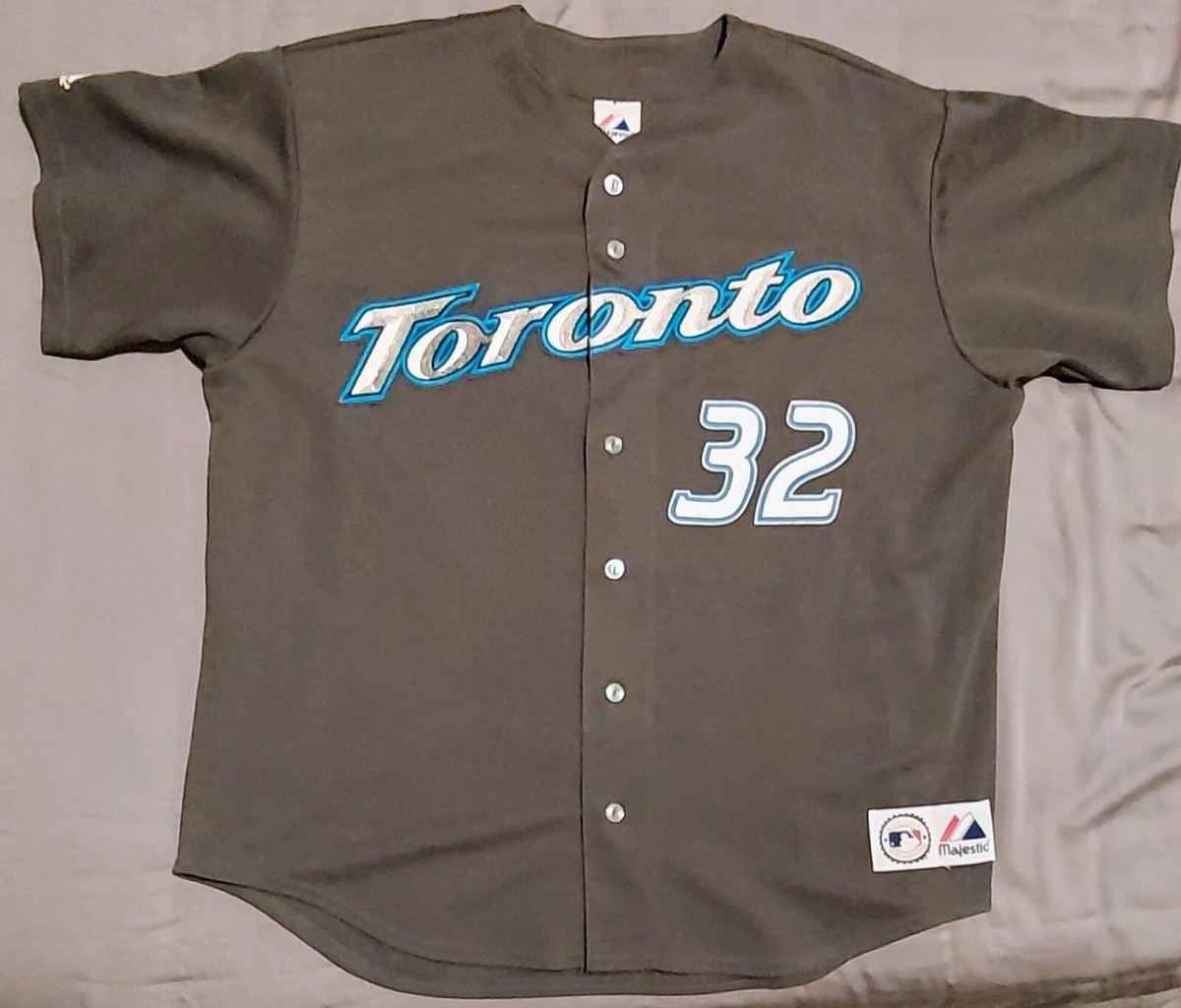 RARE Vtg ROY HALLADAY Toronto Blue Jays 2004 Charcoal Prototype