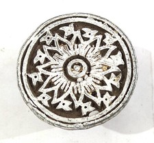 Wooden hand carved Printing Stamp Block for Fabrics Printing ZEFB-9