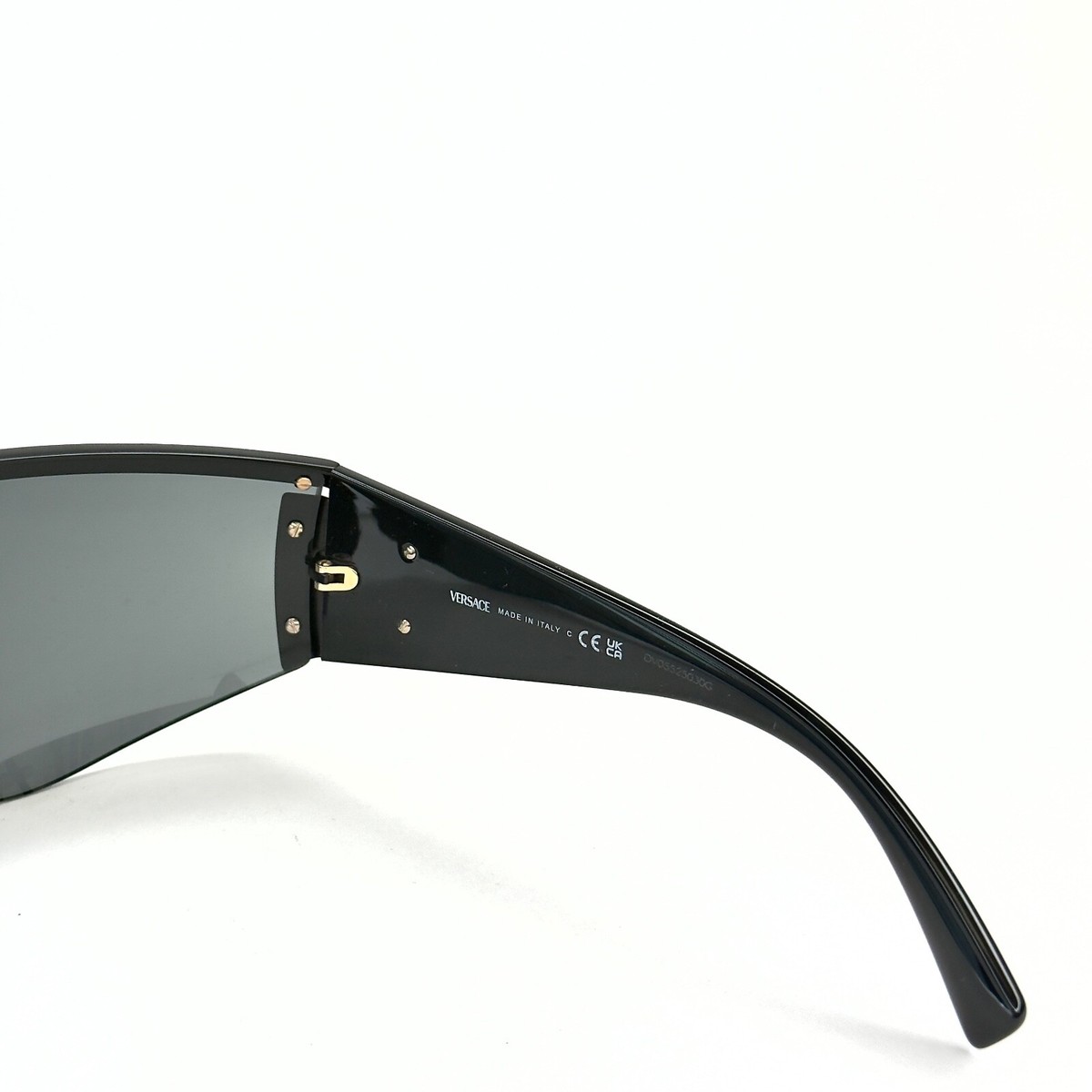 Versace tributes Shield style special edition Amazon.com: Versace VE4461 GB1/87 47MM Black/Dark Grey  main image 2