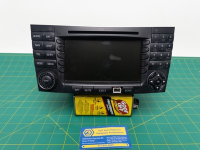 Mercedes W211 COMMAND HEAD UNIT DISPLAY NAVIGATION RADIO CD DRIVE 