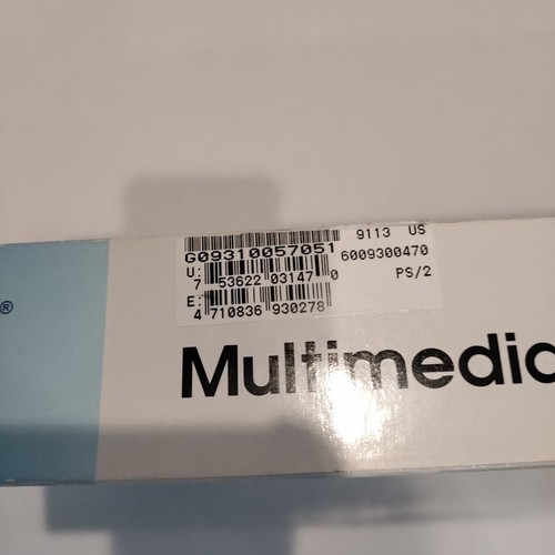 Tastiera multimediale BTC 9113 PS/2 compatibile Millennium nera - Foto 7 di 15