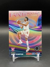 2023 Panini Hoops Premium Stock #16 Amen Thompson - Anti Gravity Silver RC