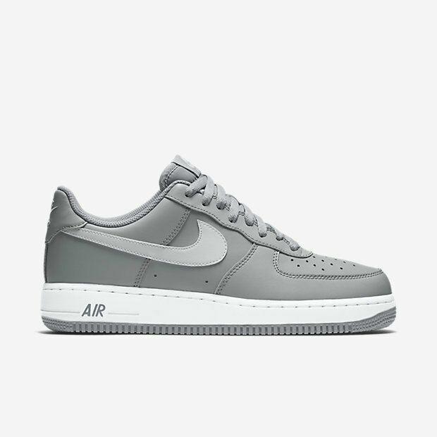 Size 10 - Nike Air Force 1 Low Wolf Grey - 820266-004 for sale 