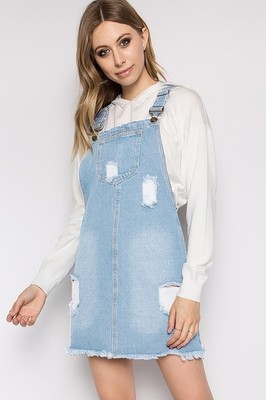 womens jean jumper dress