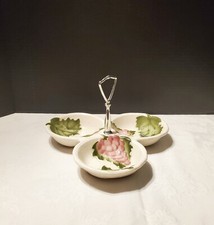 Vintage Maddux of California 3-Part Serving Dish/Tidbit Tray - Grapes