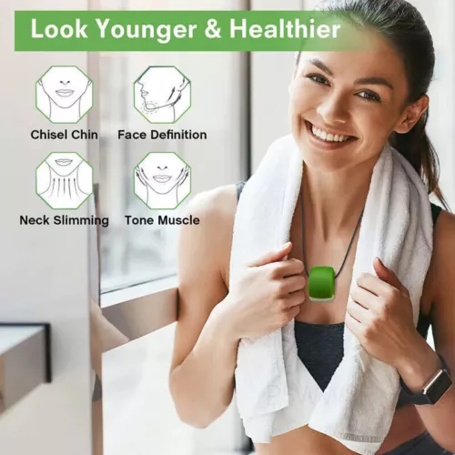 3 STCK. Jawline Trainer Mund Übung Fitness Ball Hals Gesicht Kiefer Trainer Toning - Bild 3 von 11