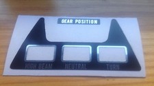 SUZUKI GT750 "INDICATOR LAMP" DECAL
