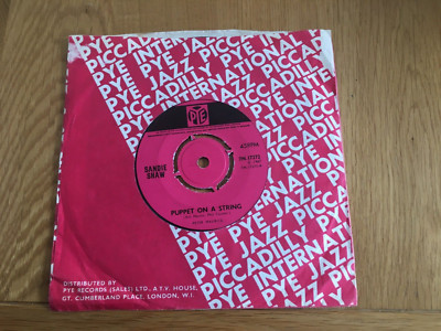 Sandy Shaw-Puppet on a string.7''