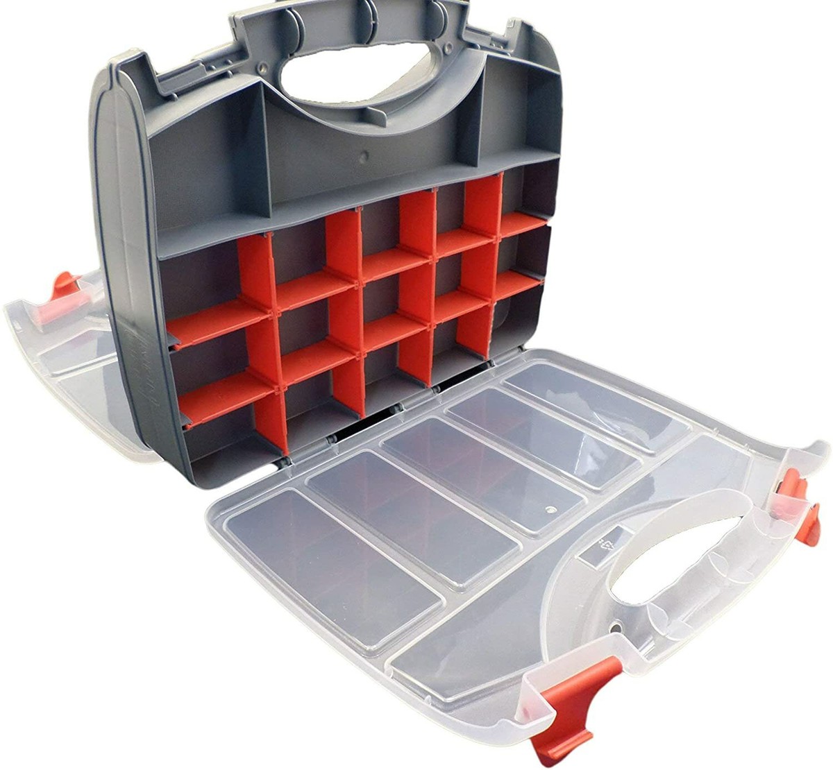Coofit 3-Layer Organizer Case Stack Carry Box with Removable Tray Green 10.2x7x7.5 inches Coofit 3-Layer Organizer Case Stack Carry Box with Removable Tray Green 10.2x7x7.5 inches