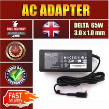Image of NEW FOR ACER KP.06503.002 65W LAPTOP CHARGER 3.0MM X 1.0MM CHARGER
